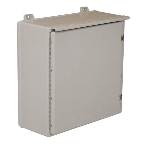 Wiegmann Fiberglass Enclosure, 51 in H, 14 in D, NEAM 4X, Hinged HW-N3R483612CH